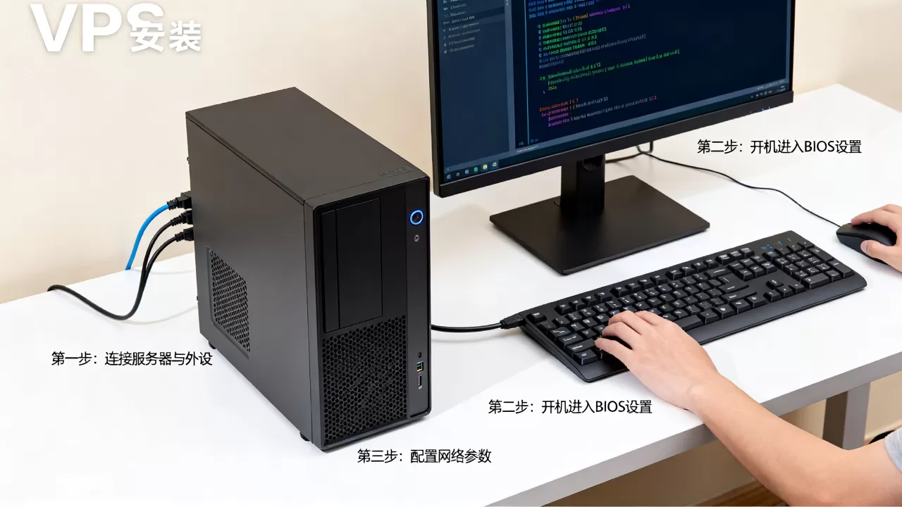 如何安装VPS服务器，新手安装VPS服务器步骤是什么？