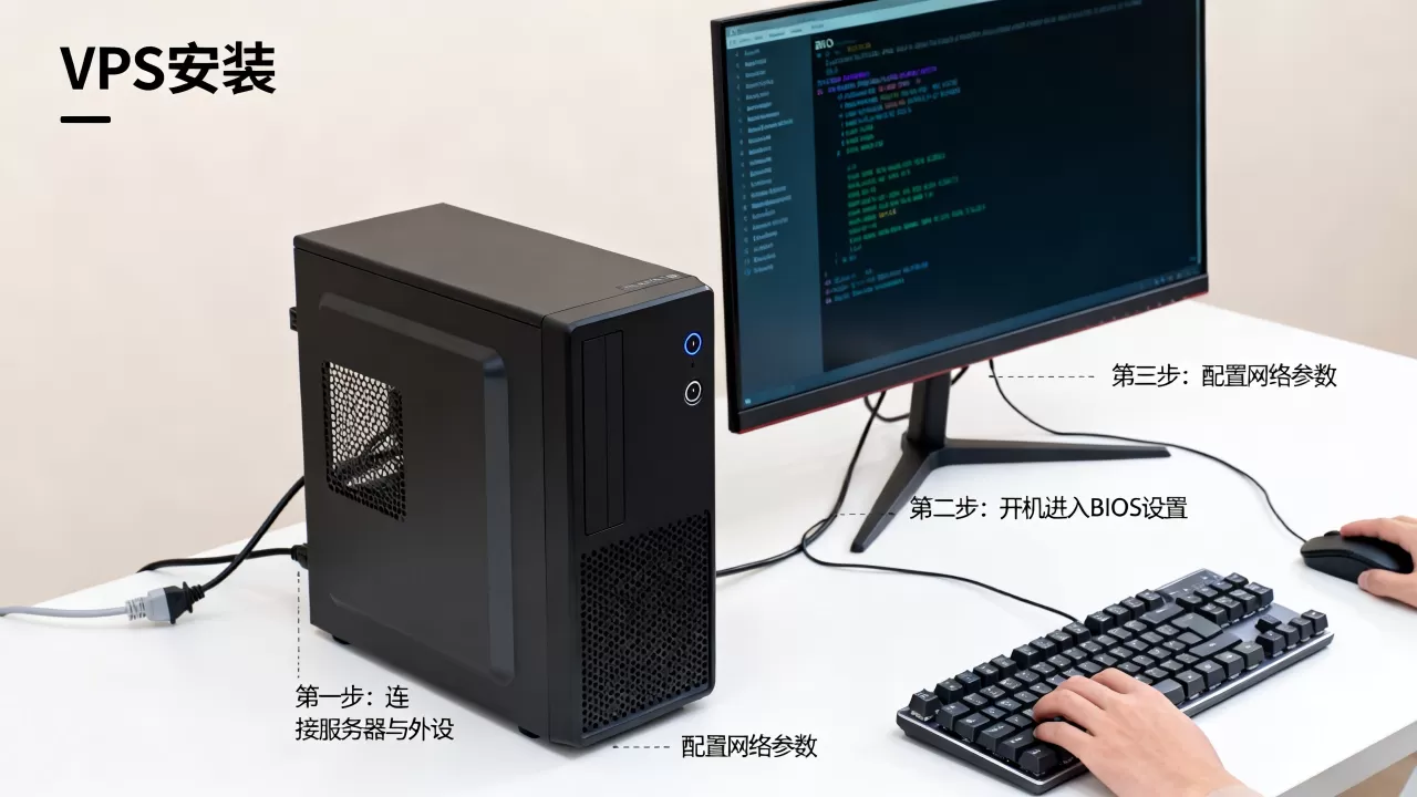 如何安装VPS服务器，新手安装VPS服务器步骤是什么？
