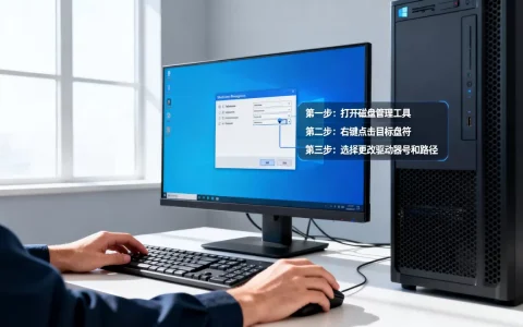 服务器盘符怎么修改，Windows服务器更改盘符怎么操作？