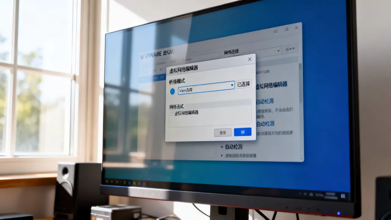 如何访问虚拟机中的网站，VMware虚拟机如何配置桥接网络？