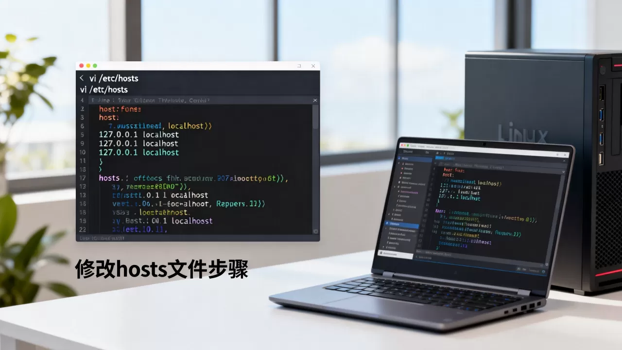 服务器如何配置hosts，Linux如何修改hosts文件？