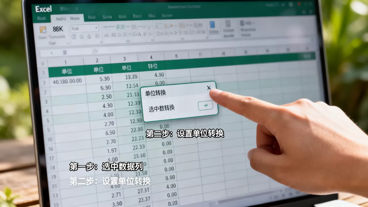 Excel怎么修改数据单位,Excel表格数值单位如何批量转换? Excel怎么修改数据单位,Excel表格数值单位如何批量转换?
