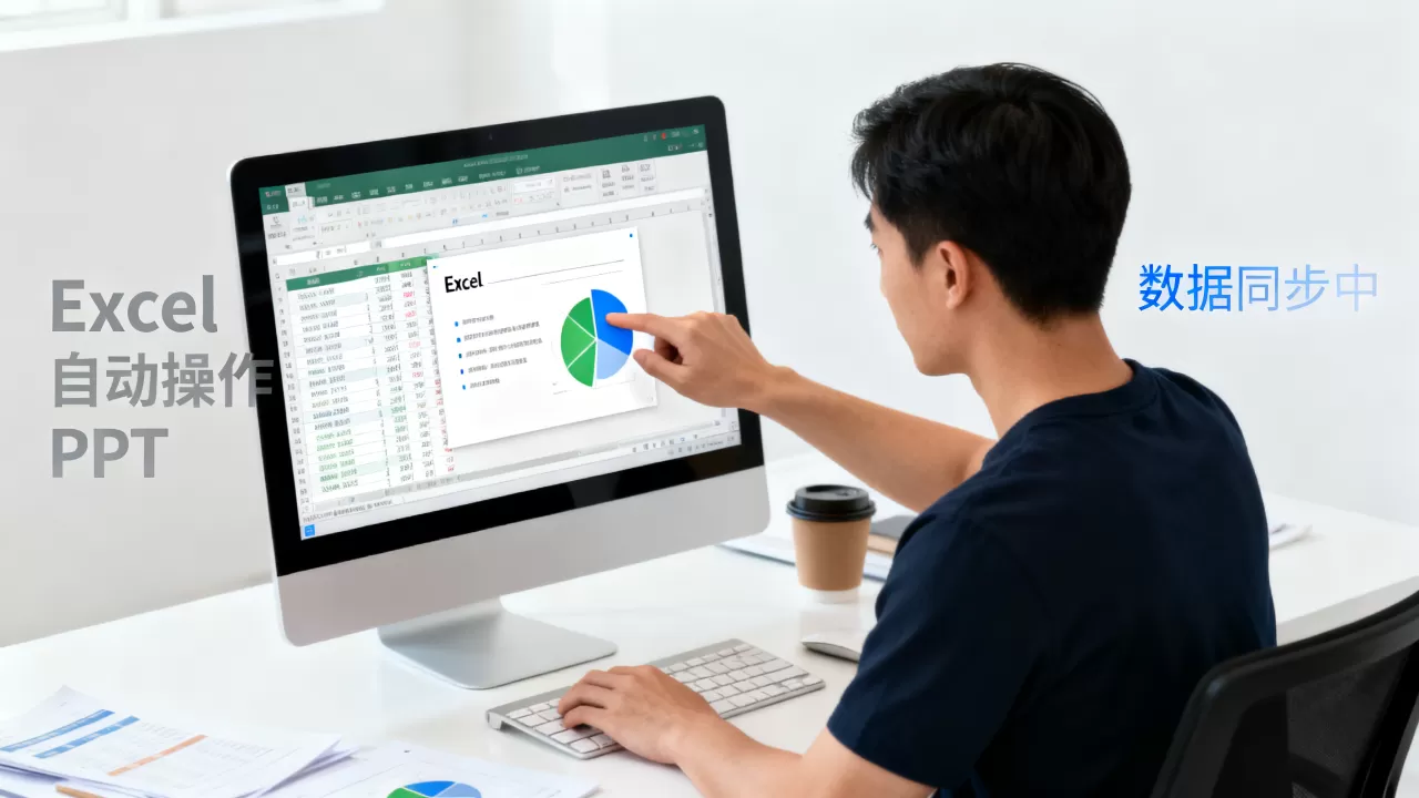 用Excel能自动操作PPT吗,Excel数据如何同步到PPT? 用Excel能自动操作PPT吗,Excel数据如何同步到PPT?