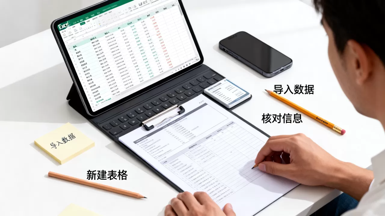 Excel联系人表格怎么做,如何快速导入Excel联系人? Excel联系人表格怎么做,如何快速导入Excel联系人?