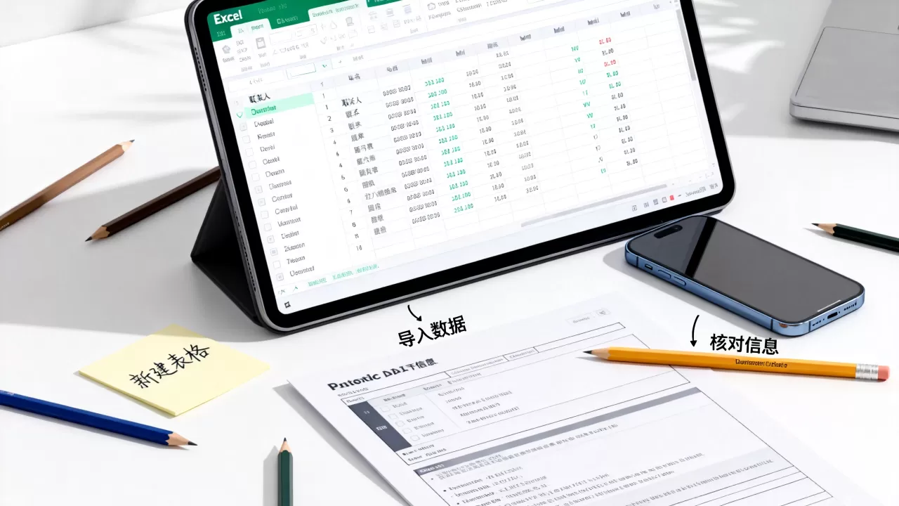 Excel联系人表格怎么做,如何快速导入Excel联系人? Excel联系人表格怎么做,如何快速导入Excel联系人?