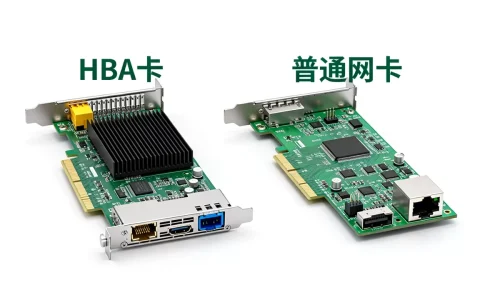 服务器存储HBA卡到底怎么选，HBA卡与普通网卡有何区别？