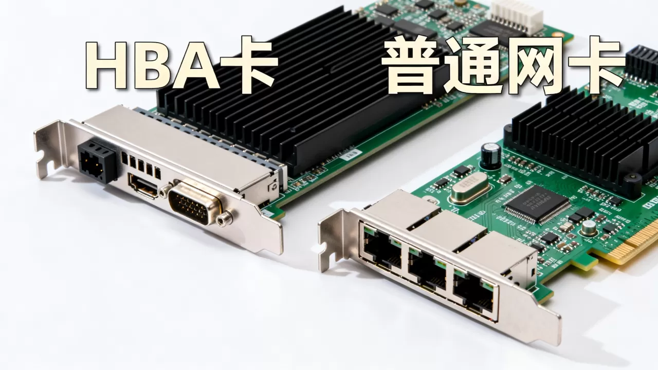 服务器存储HBA卡到底怎么选,HBA卡与普通网卡有何区别? 服务器存储HBA卡到底怎么选,HBA卡与普通网卡有何区别?