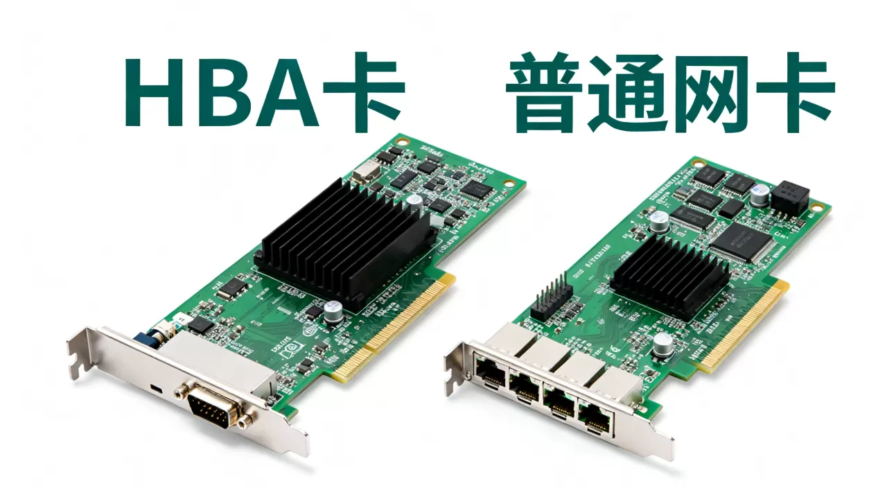 服务器存储HBA卡到底怎么选,HBA卡与普通网卡有何区别? 服务器存储HBA卡到底怎么选,HBA卡与普通网卡有何区别?