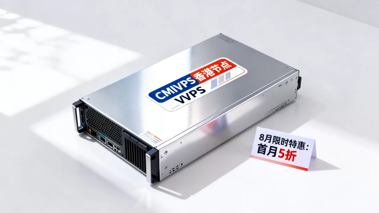CMIVPS 8月促销怎么买最划算，哪家香港VPS速度快且便宜？