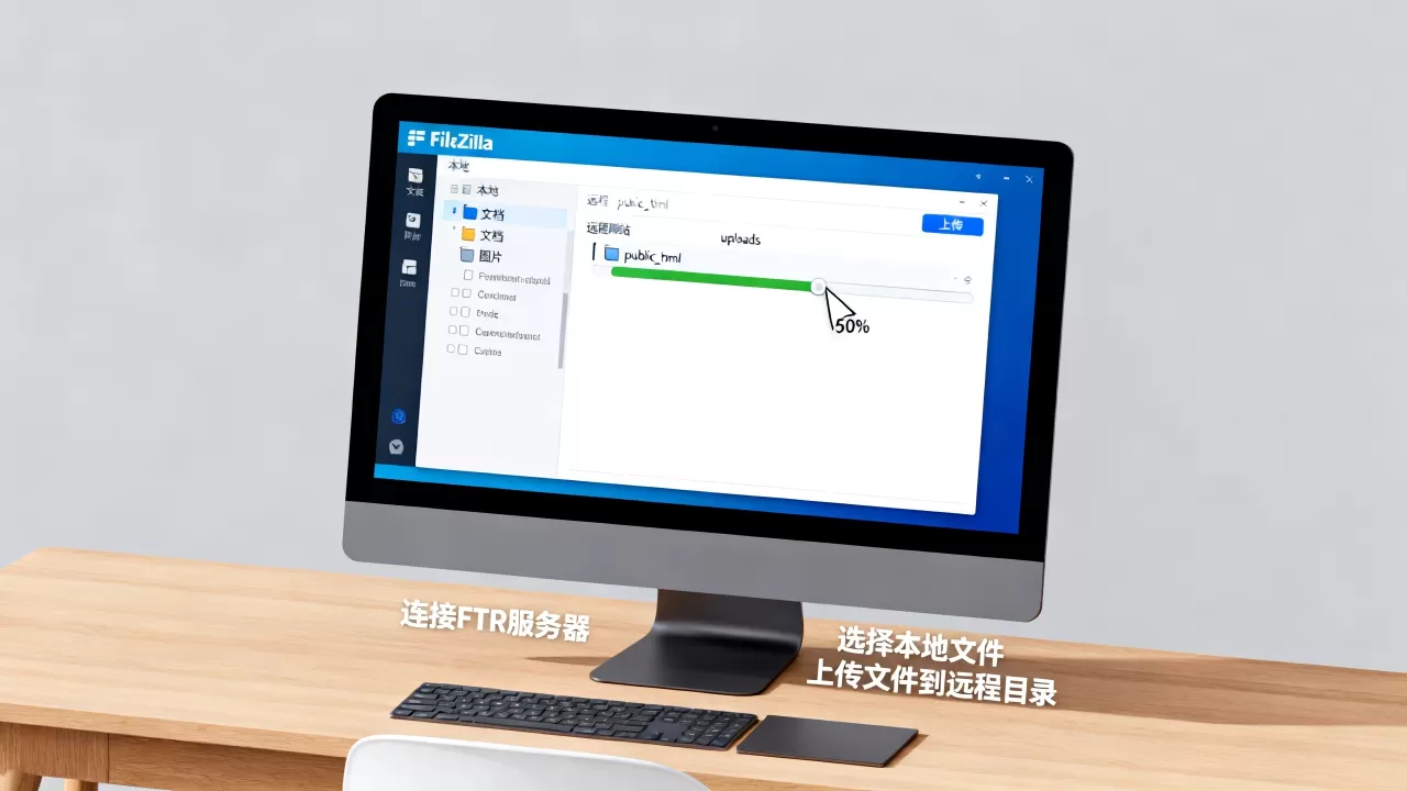 如何使用FTP上传文件到网站？，FileZilla使用教程是什么？