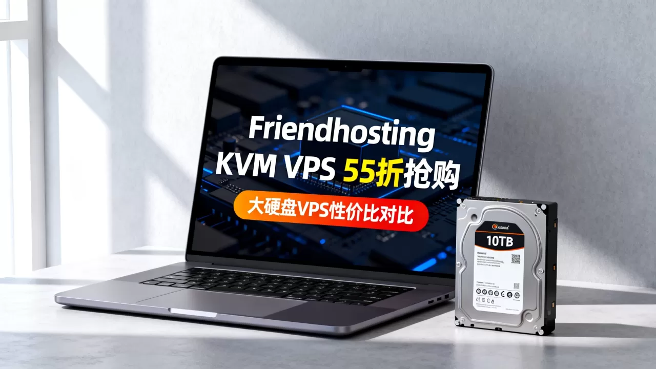 Friendhosting KVM VPS 55折怎么抢,哪个大硬盘VPS性价比最高? Friendhosting KVM VPS 55折怎么抢,哪个大硬盘VPS性价比最高?