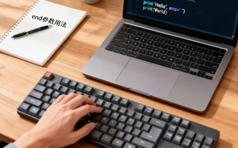 Python中end=怎么用，print输出不换行怎么写？