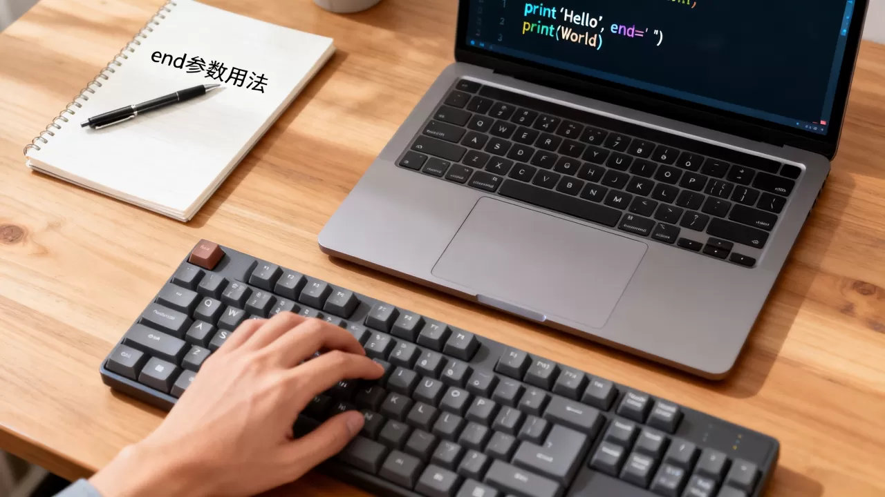Python中end=怎么用,print输出不换行怎么写? Python中end=怎么用,print输出不换行怎么写?