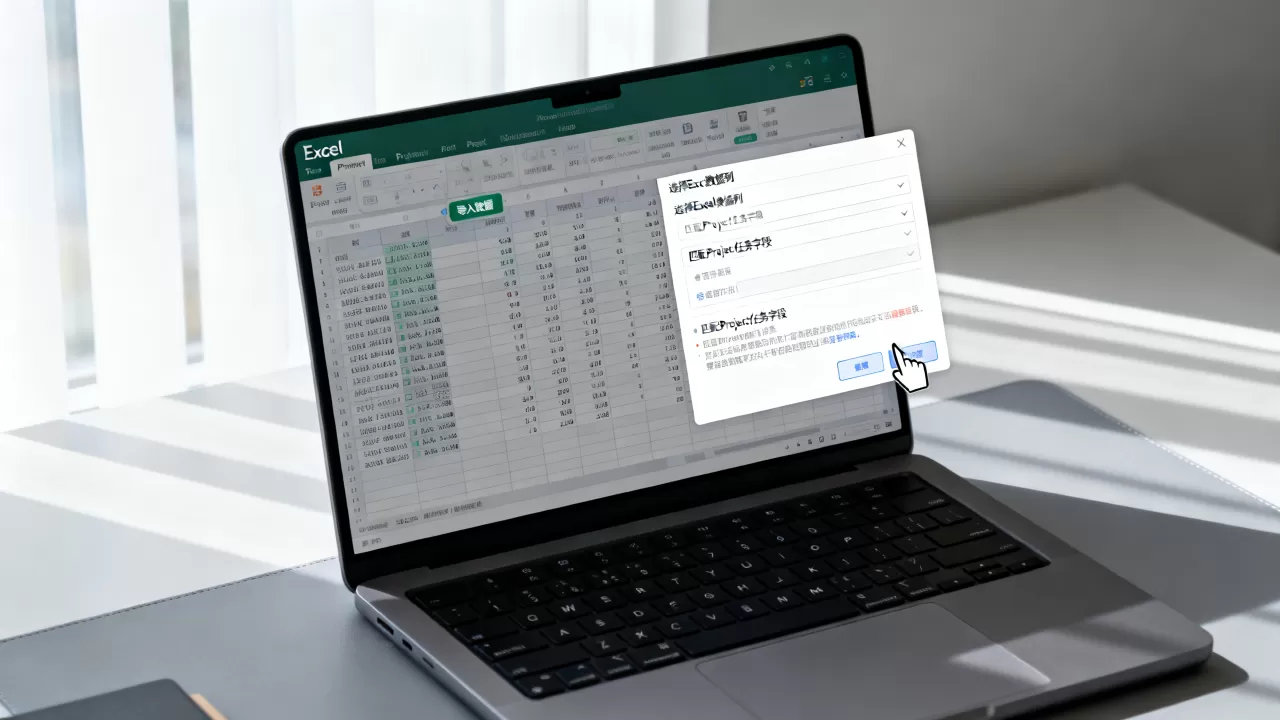 如何将Excel数据快速导入Project,Project导入Excel映射怎么设置? 如何将Excel数据快速导入Project,Project导入Excel映射怎么设置?