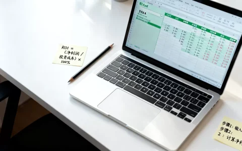 如何用Excel计算投资回报率，投资回报率计算公式怎么写？