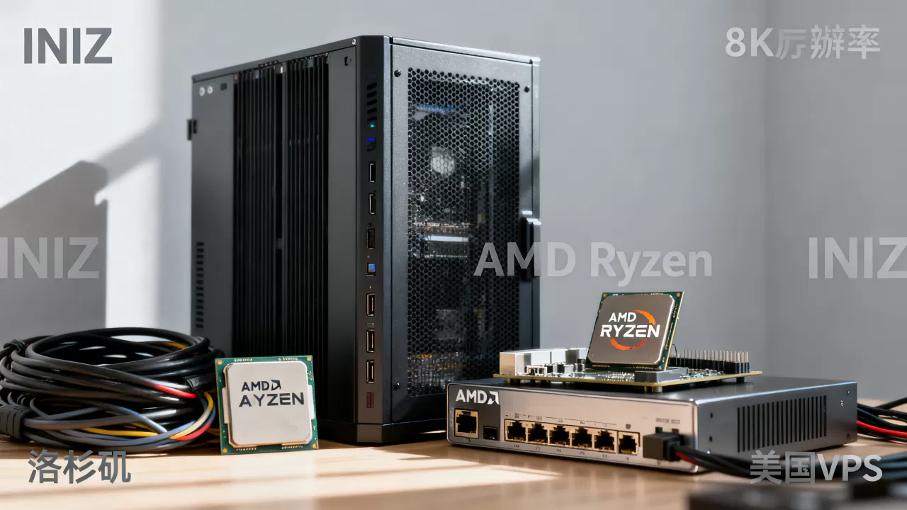 INIZ洛杉矶AMD Ryzen VPS好吗，美国VPS哪个好？