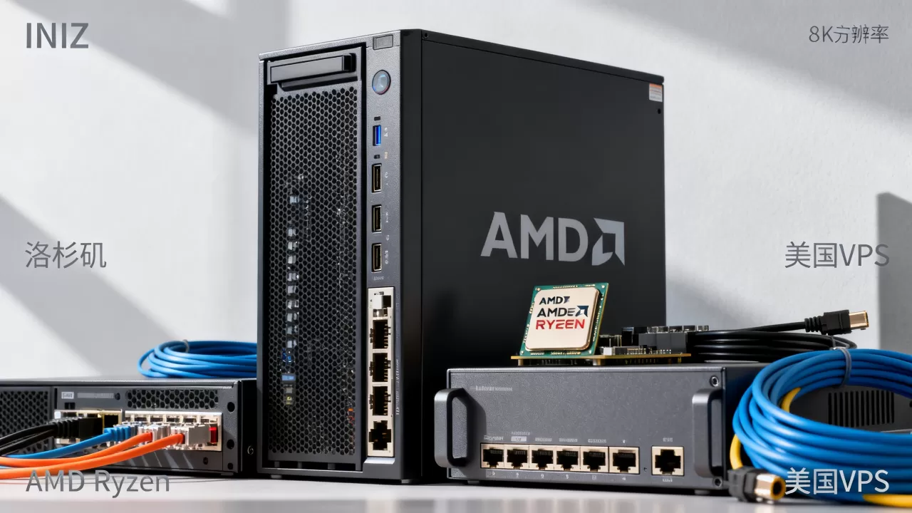 INIZ洛杉矶AMD Ryzen VPS好吗，美国VPS哪个好？