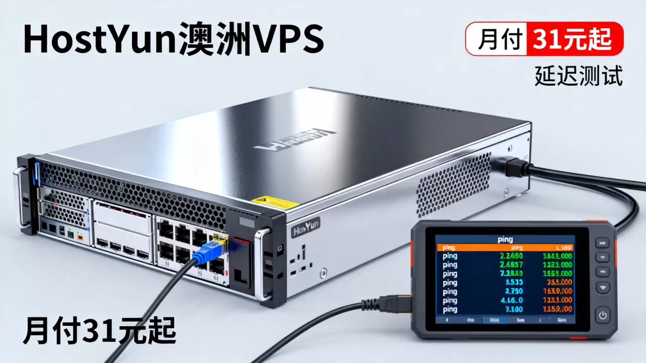 HostYun澳洲VPS月付31元起值得买吗?,延迟低吗? HostYun澳洲VPS月付31元起值得买吗?,延迟低吗?