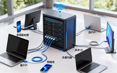 服务器怎么实现连接多个客户端？，有哪些方法？