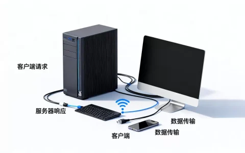 服务器与客户端之间如何交互？，工作原理是什么？