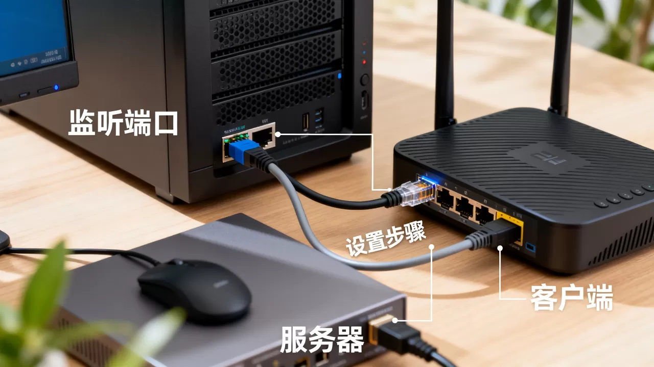 服务器与客户端的监听端口是什么?,怎么设置? 服务器与客户端的监听端口是什么?,怎么设置?