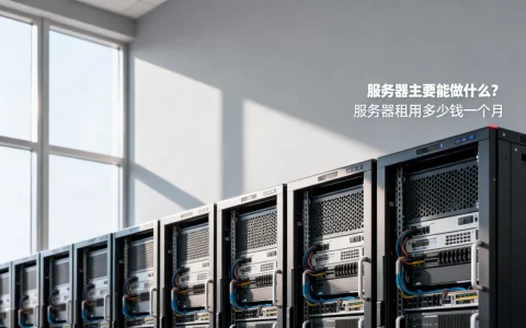 服务器主要能做什么？，服务器租用多少钱一个月