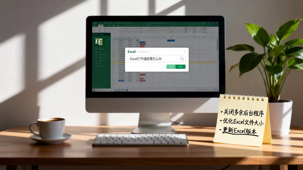 Excel打开速度慢怎么办，如何加快Excel打开速度？