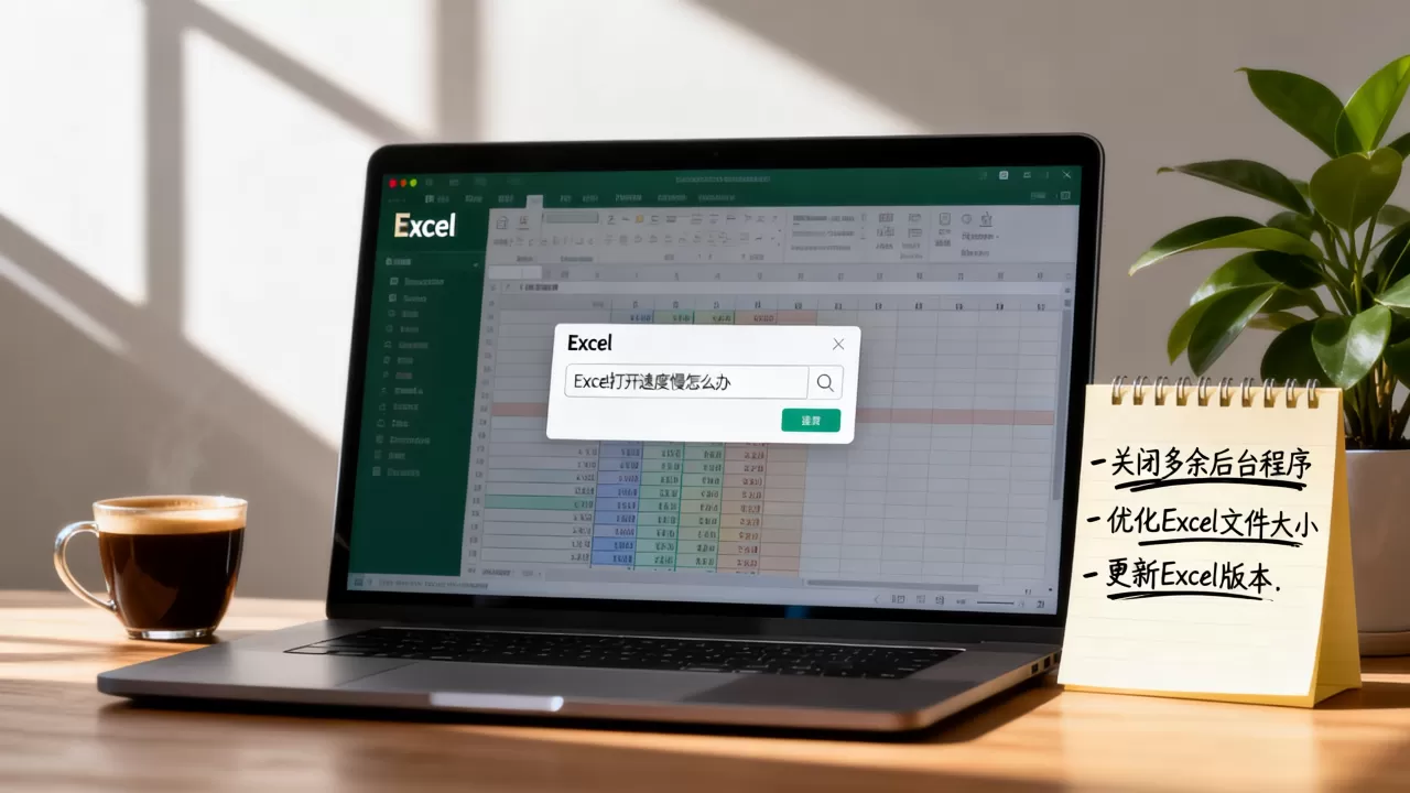 Excel打开速度慢怎么办，如何加快Excel打开速度？