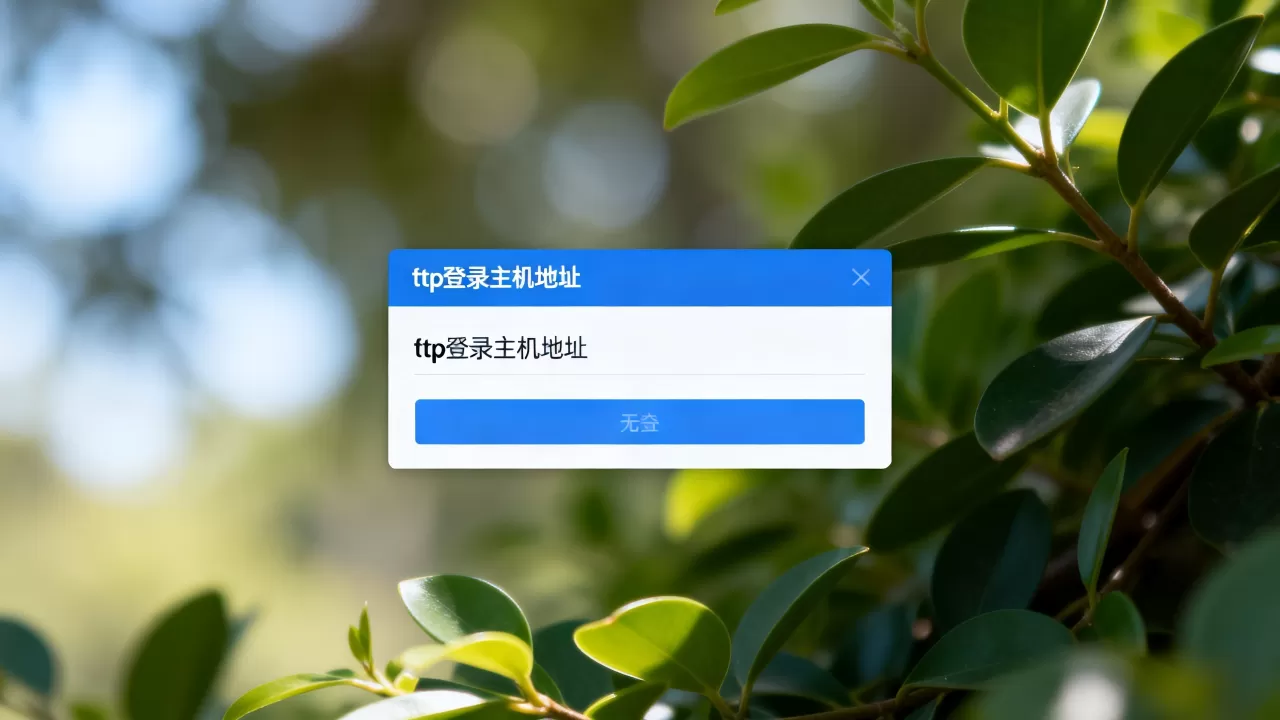 ftp登录主机地址 ftp登录主机地址