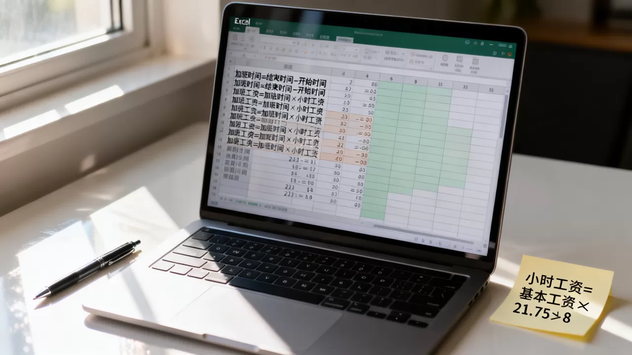 Excel表格中加班公式怎么使用?,加班工资如何计算 Excel表格中加班公式怎么使用?,加班工资如何计算