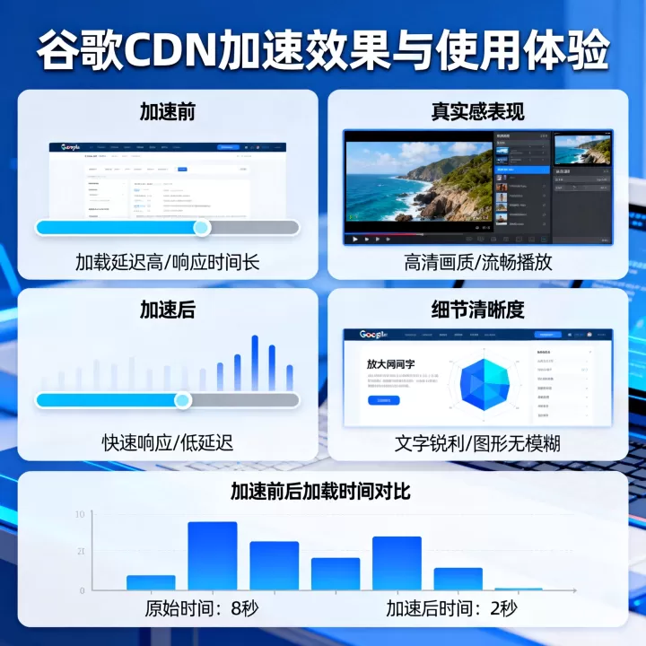 谷歌的cdn加速效果怎么样？谷歌的cdn好用吗