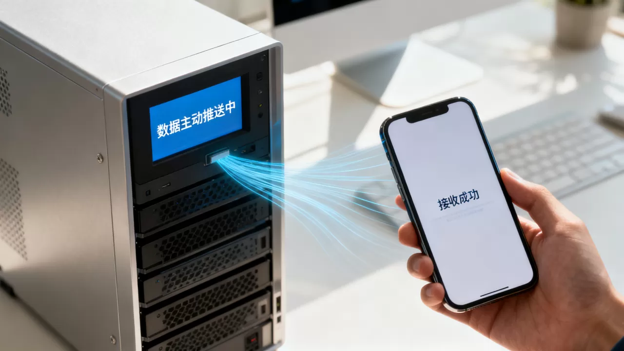 服务器可以主动告诉客户端数据么，如何实现？