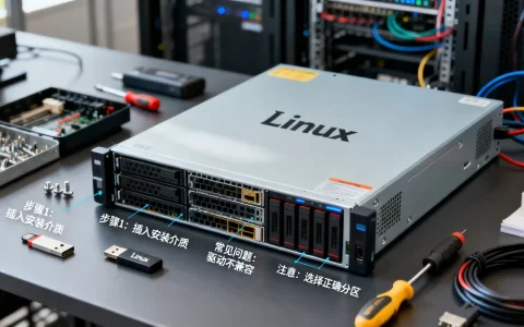 如何在服务器上安装linux，有哪些常见问题
