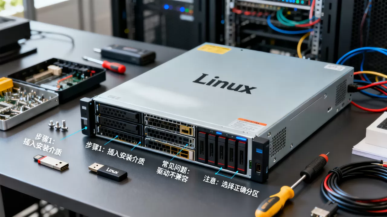 如何在服务器上安装linux,有哪些常见问题 如何在服务器上安装linux,有哪些常见问题