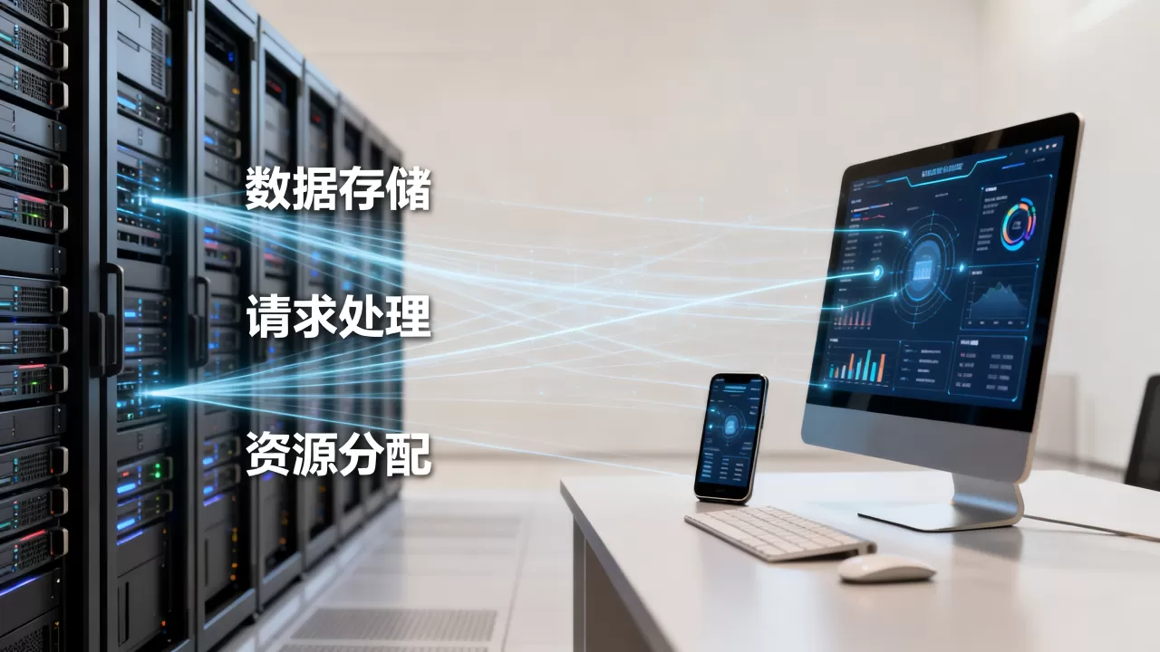 服务器到底是帮客户端干什么的，主要功能是什么？