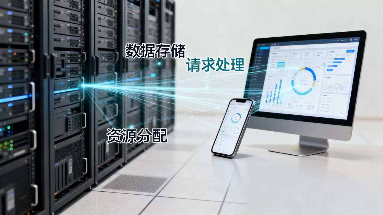 服务器到底是帮客户端干什么的，主要功能是什么？