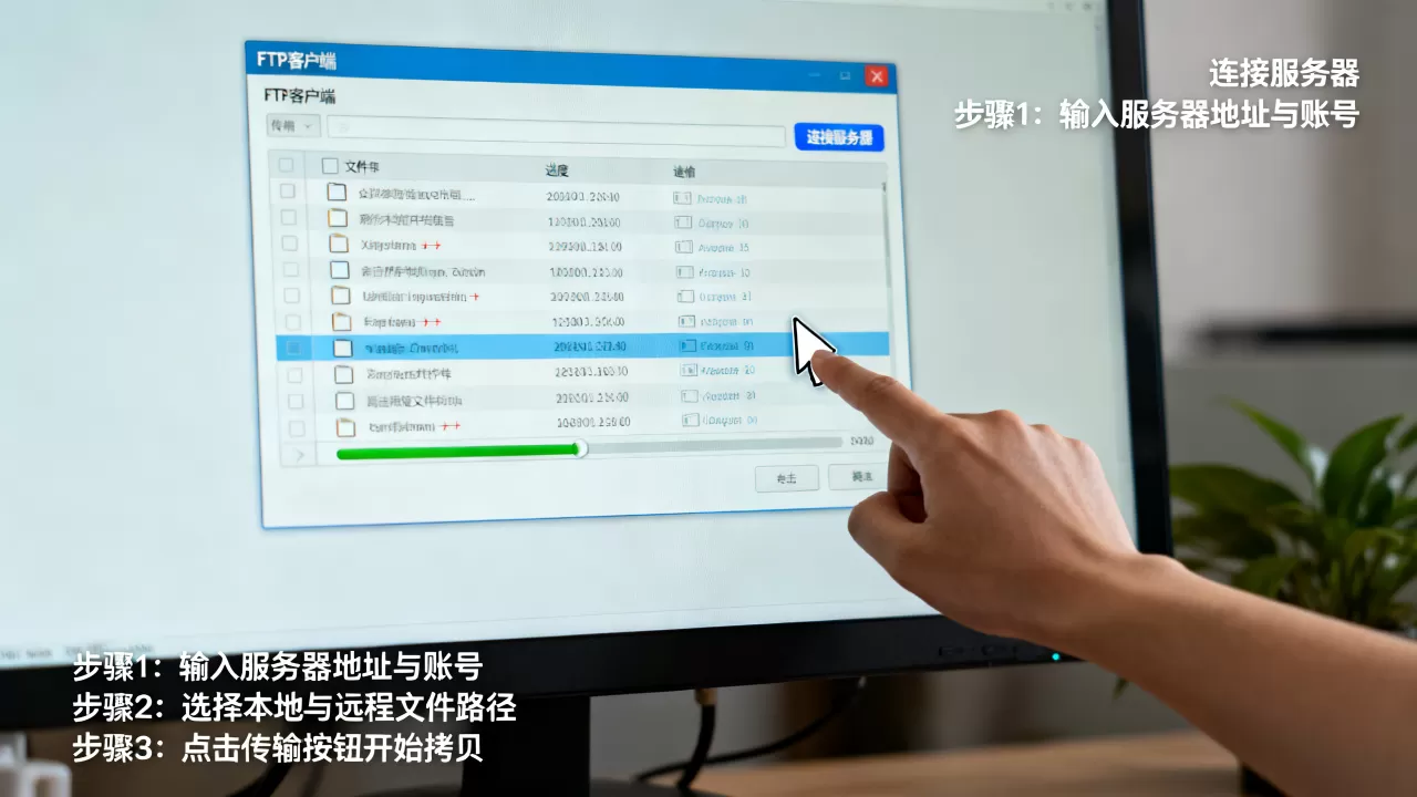 ftp服务器内文件拷贝步骤是什么?,怎么操作? ftp服务器内文件拷贝步骤是什么?,怎么操作?