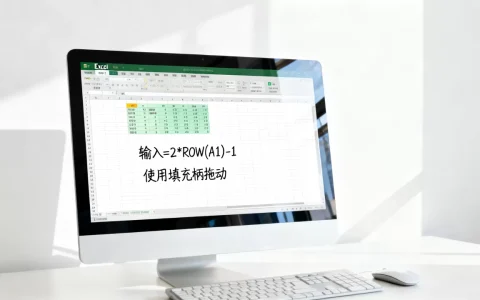 Excel奇数填充怎么实现？，有哪些技巧