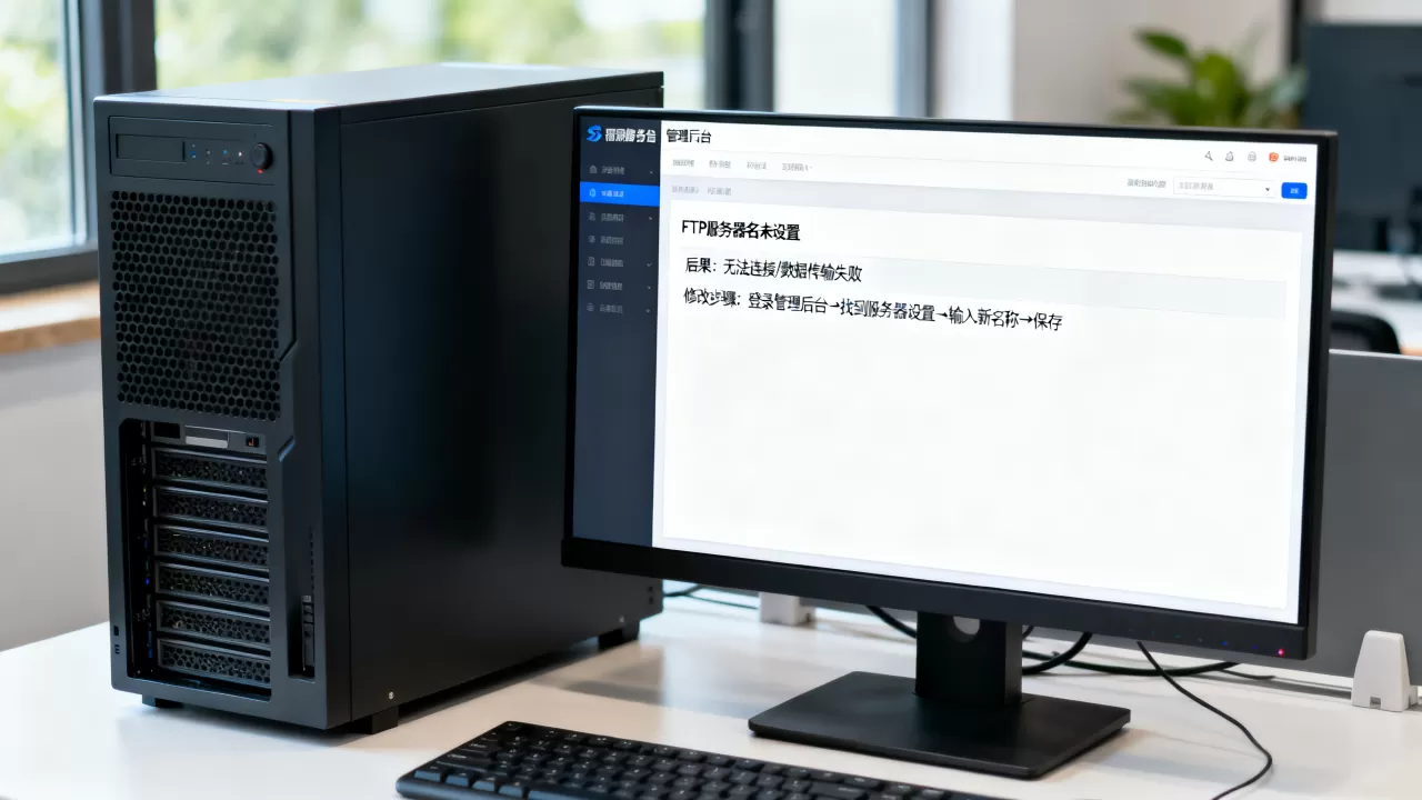 FTP服务器名忘记设置有什么后果?,怎么修改 FTP服务器名忘记设置有什么后果?,怎么修改