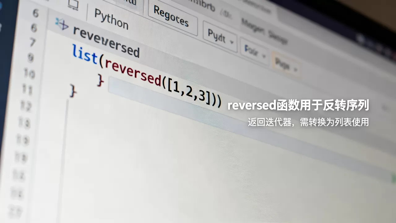 Python reversed函数怎么用，有哪些用法？