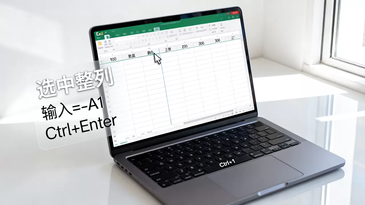 Excel正数如何一键变为负数,excel一列数字怎么变负数? Excel正数如何一键变为负数,excel一列数字怎么变负数?
