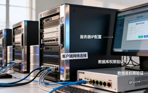 服务器如何连接客户端数据库？，需要注意什么