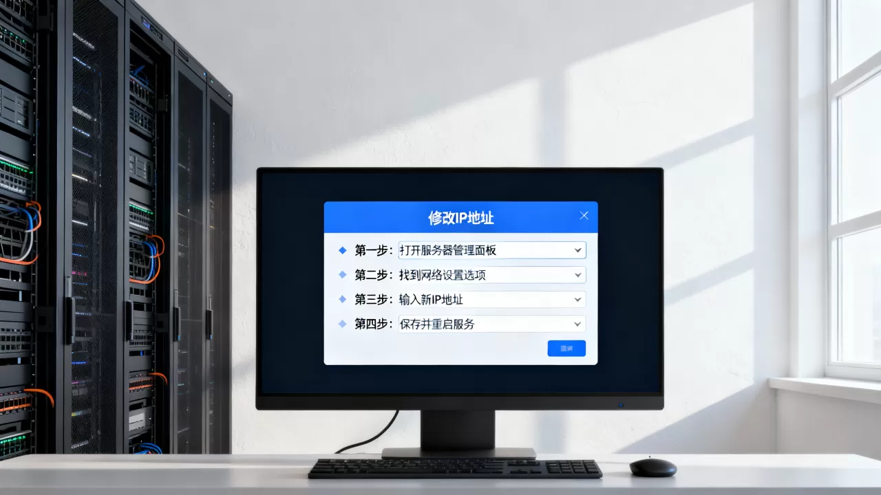 服务器IP地址怎么修改?,修改步骤是什么? 服务器IP地址怎么修改?,修改步骤是什么?