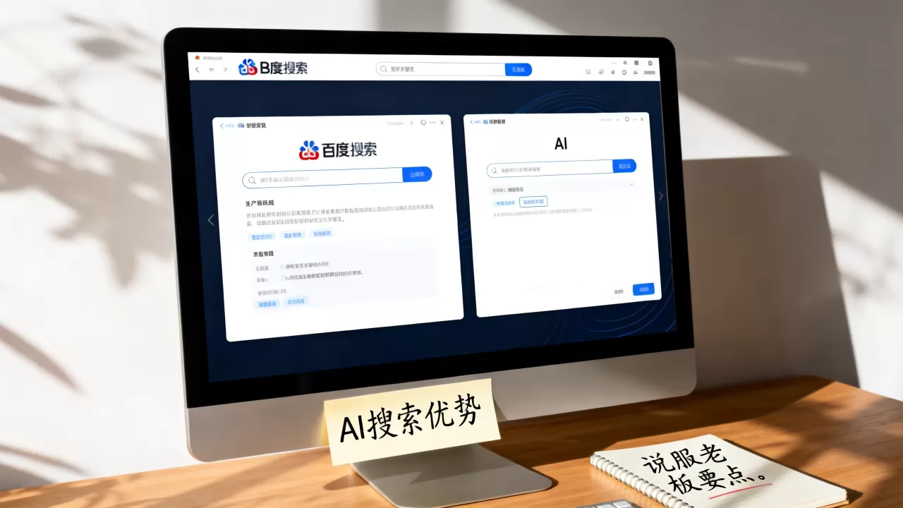 老板只认百度不认AI搜索怎么说服?,AI搜索靠谱吗? 老板只认百度不认AI搜索怎么说服?,AI搜索靠谱吗?