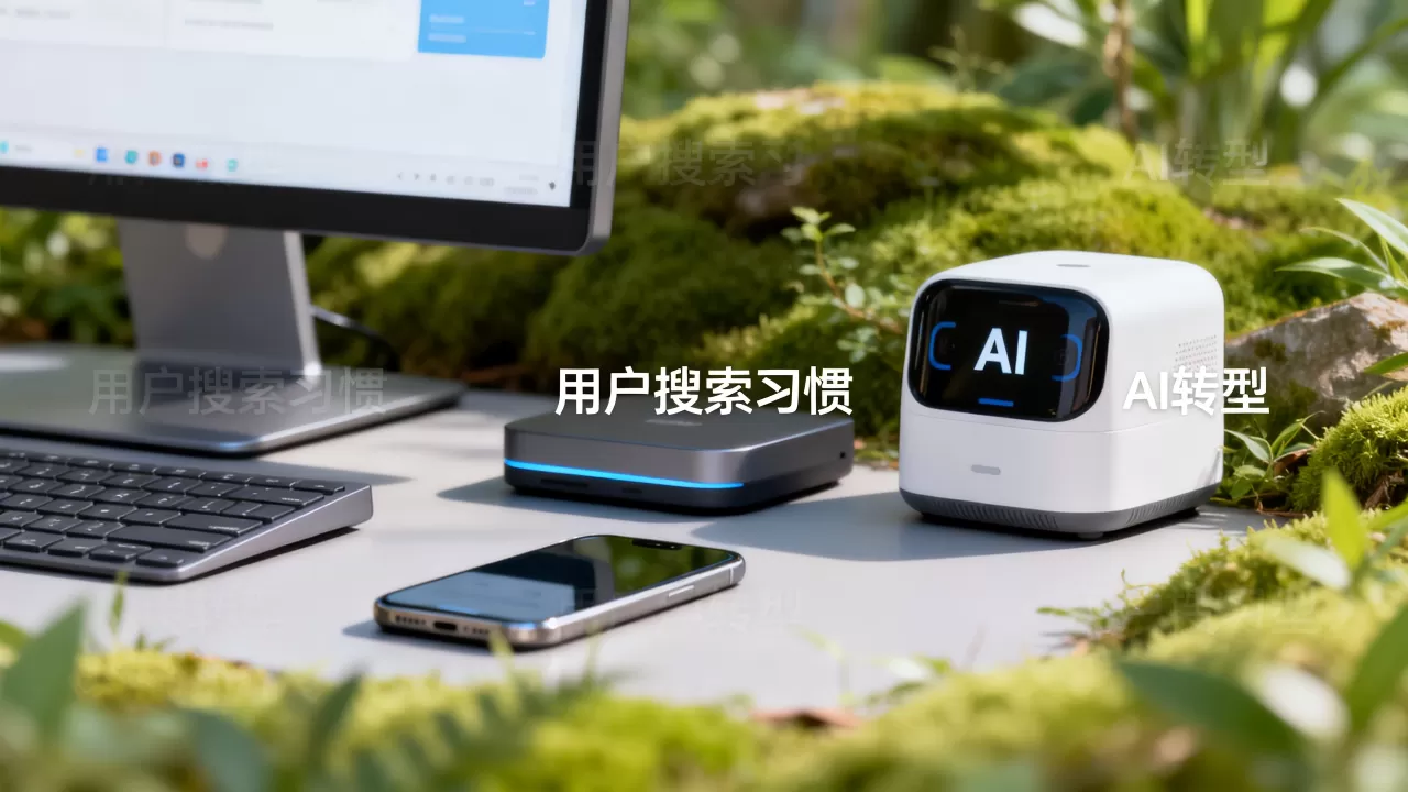 用户搜索习惯变了，从百度到人工智能我们怎么办？，怎么转型
