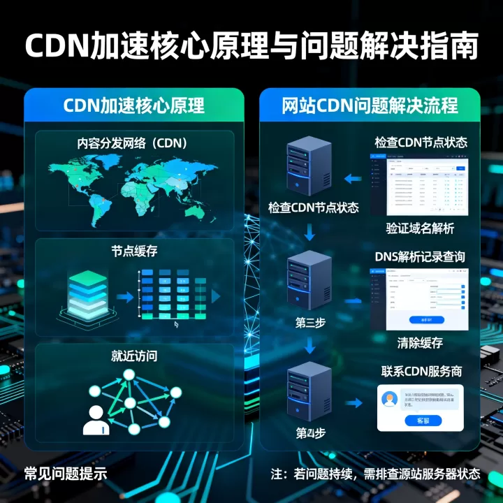 CDN加速的核心原理是什么,网站出现CDN问题怎么解决? CDN加速的核心原理是什么,网站出现CDN问题怎么解决?