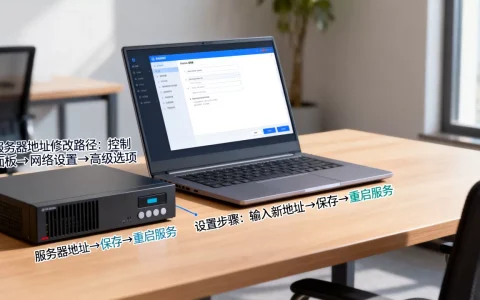 服务器地址到底应该去哪里正确修改，在哪里设置