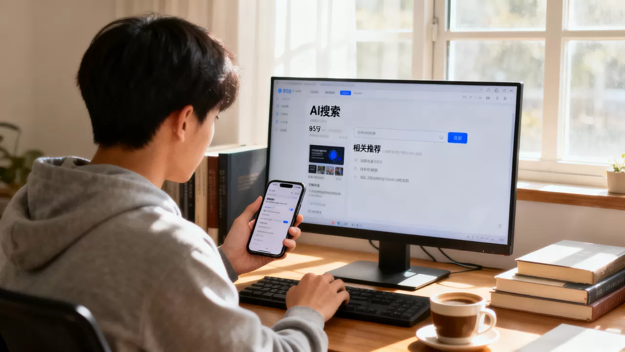 95后00后不用百度用AI搜索怎么触达，如何推广