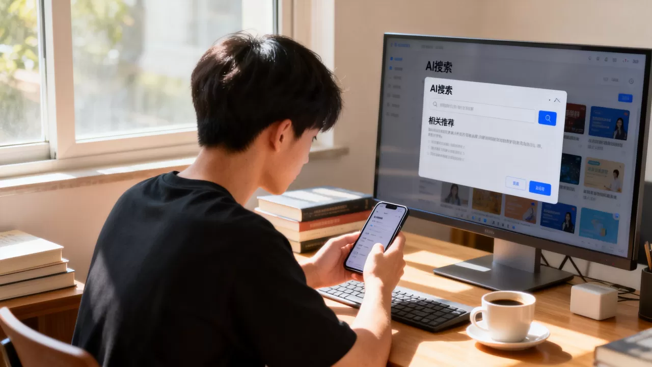 95后00后不用百度用AI搜索怎么触达，如何推广
