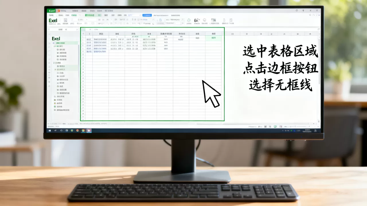 excel默认边框怎么去掉,有哪些方法? excel默认边框怎么去掉,有哪些方法?
